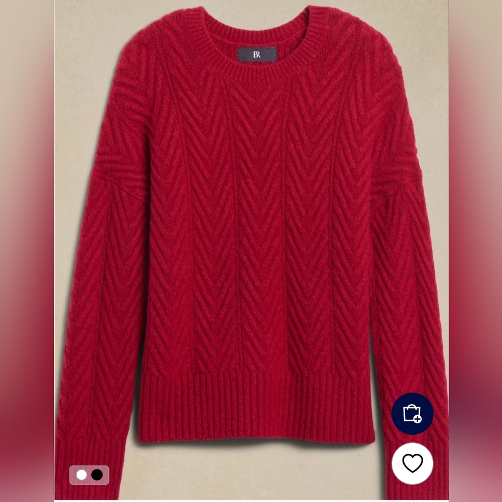 Banana Republic Nadia Cable Knit Sweater - Picture 2 of 6